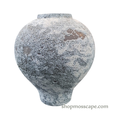 Blue Wabi-sabi Ceramic Vase