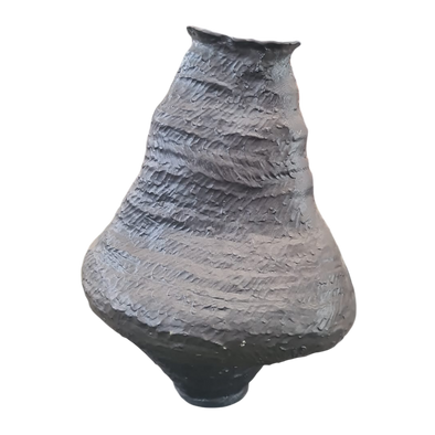 Brown Ceramic Handmade Vase