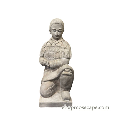 Chinese Soldier Kneeling