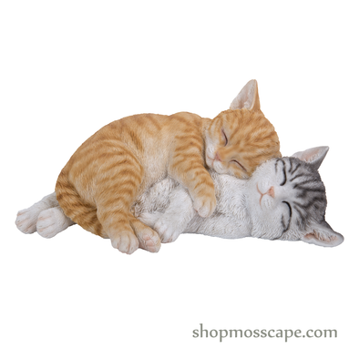 Couple Sleeping Cats Fridge
