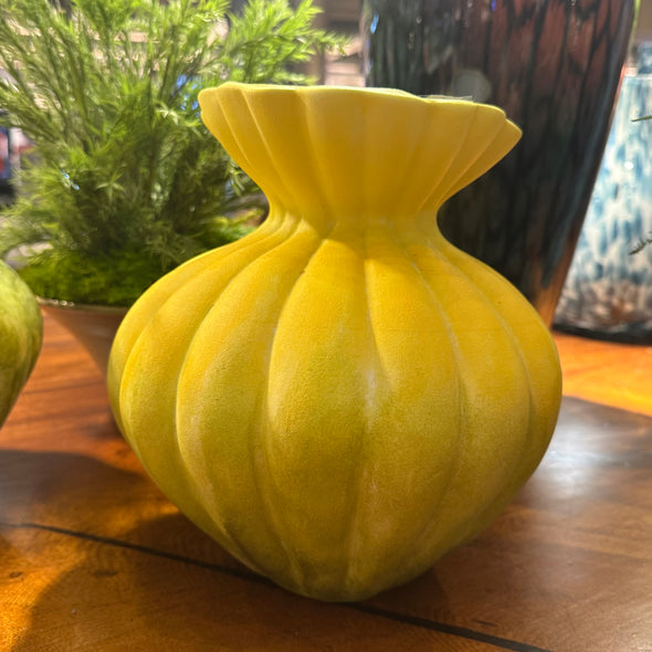 Yellow Nordic Vase