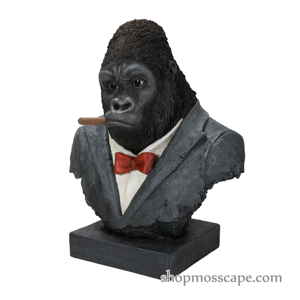 Gorilla with Cigar Stand