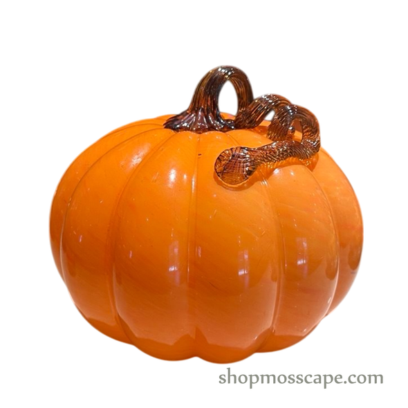 Handcrafted Glass Pumpkin