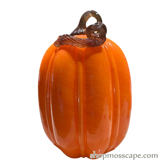 Handcrafted Glass Pumpkin
