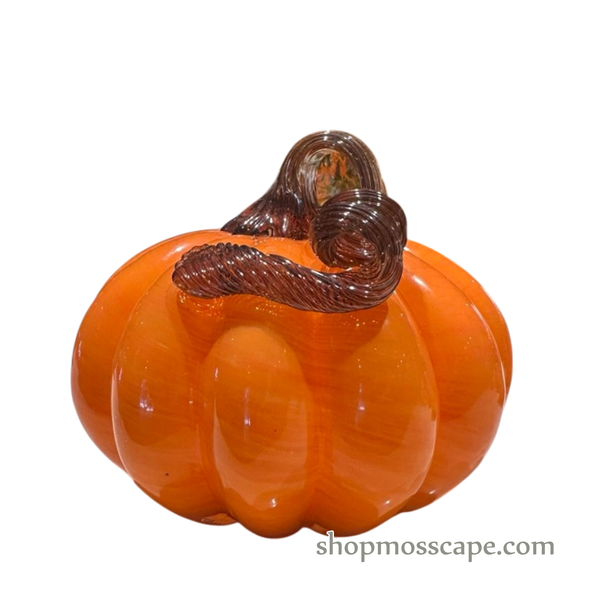 Handcrafted Glass Pumpkin