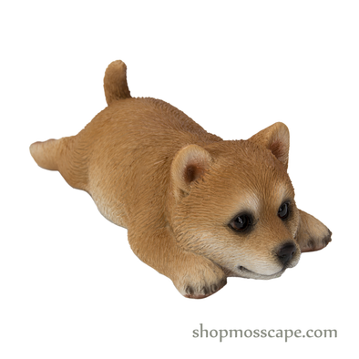 Prone Shiba Inu Fridge Magnet