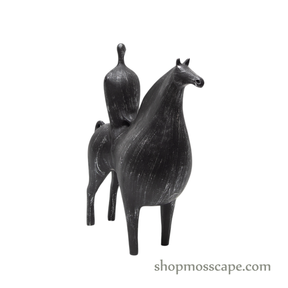 Silver Tang Riding Horse