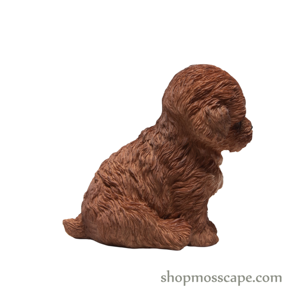 Sitting Poodle Puppy (Small)