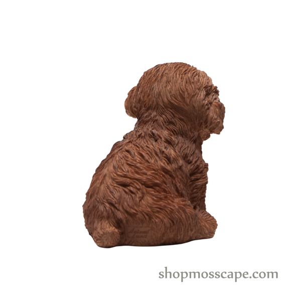Sitting Poodle Puppy (Small)