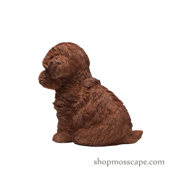 Sitting Poodle Puppy (Small)