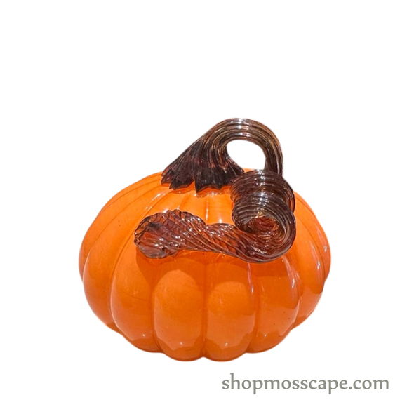Handcrafted Glass Pumpkin