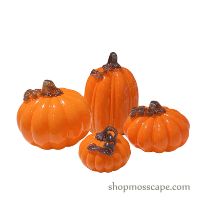 Handcrafted Glass Pumpkin
