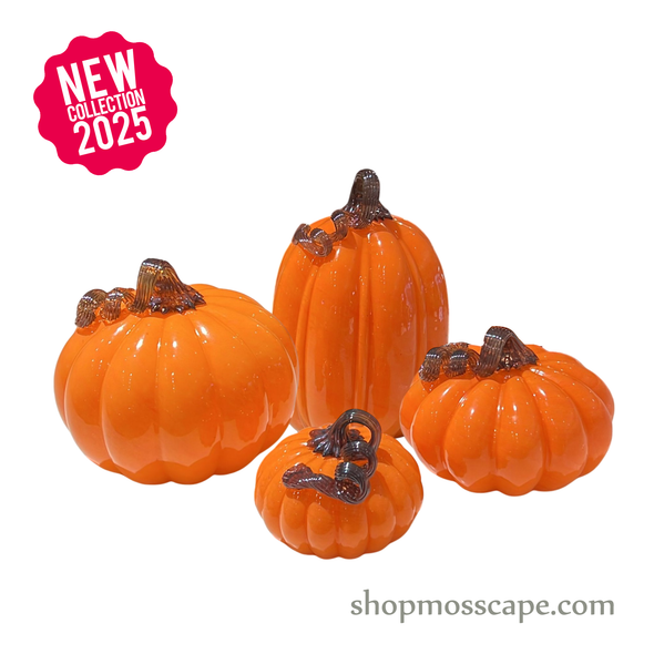 Handcrafted Glass Pumpkin