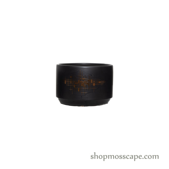 Round Musical Ceramic Pot