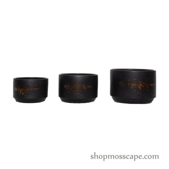 Round Musical Ceramic Pot