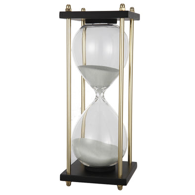 HOURGLASS IN STAND (WHITE)