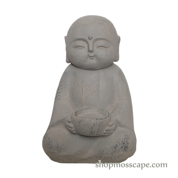 Mediating Jizo with bowl