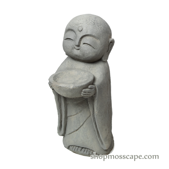 Lucky Jizo with Bowl