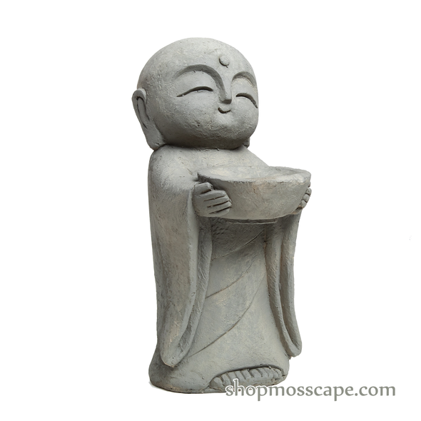 Lucky Jizo with Bowl