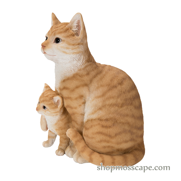 Mother & Baby Ginger Cat