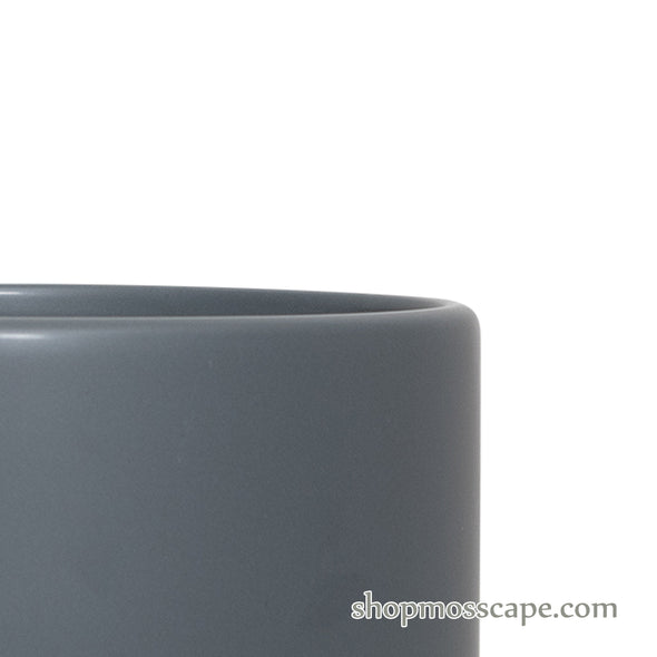 Matt Cylindrical Ceramic Pot (2 colours)