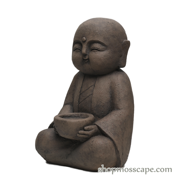 Mediating Jizo with bowl