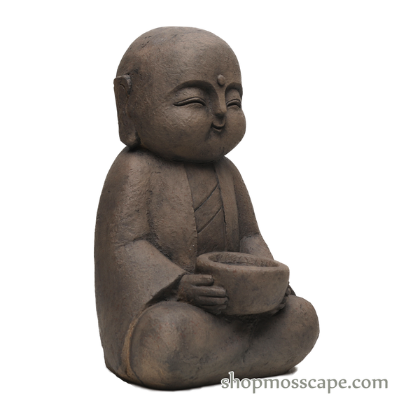 Mediating Jizo with bowl