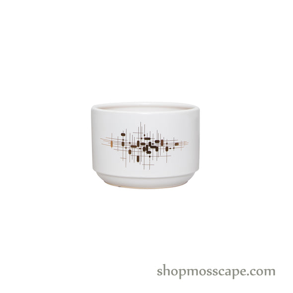 Round Musical Ceramic Pot