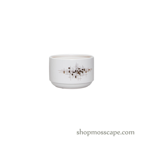 Round Musical Ceramic Pot